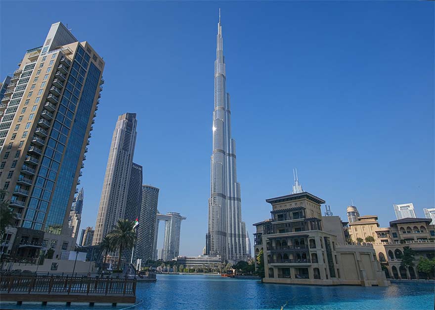 Burj Khalifa - världens högsta byggnad