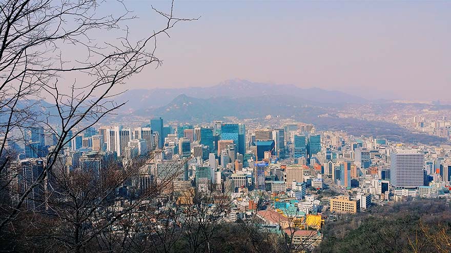 Seouls skyline